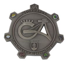 Slovak GeoAwards 2016 Geocoin (silver) [VeeN&Julcek]