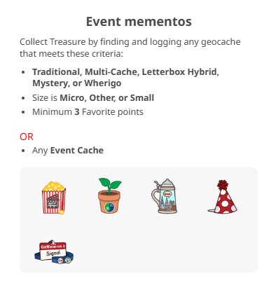 Event mementos