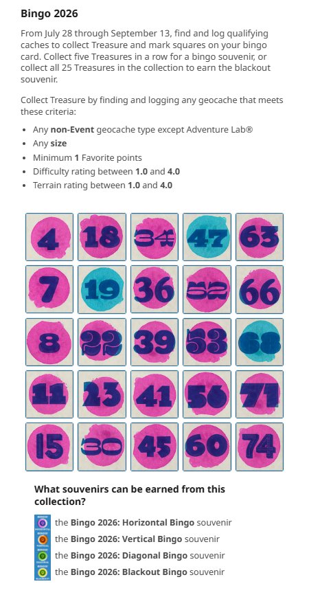 BINGO 2026 